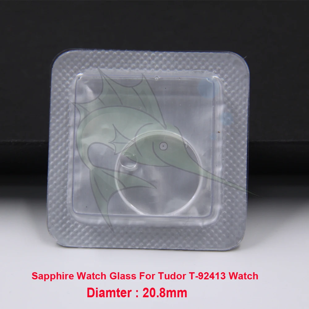 20,8 мм Замена сапфировое стекло для часов с 3 о часы Дата объектив для Tudor T 92413