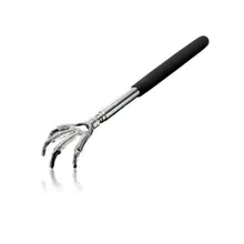 Удобный Телескопический массажер из нержавеющей стали, скребок для спины, растягивающийся от 22 до 59 см, инструменты для ухода за здоровьем