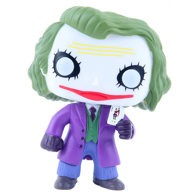 Funko pop The Dark Knight& THE Joker персонажи виниловые фигурки и игрушки Коллекционная модель игрушки для детей(без бокса