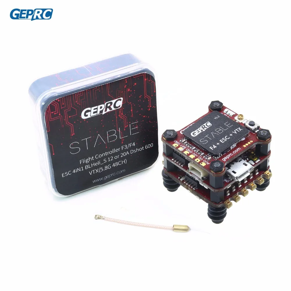 

GEPRC Stable F4 Mini Tower FPV betaflight BLHELI-S 12A ESC VTX 48CH off/25/100/200mw