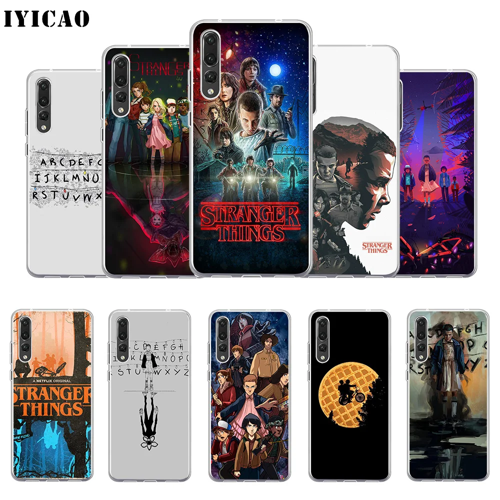 

IYICAO Stranger Things Soft Silicone Phone Case for Huawei P30 P20 Pro P10 P9 P8 Lite P Smart TPU Cover