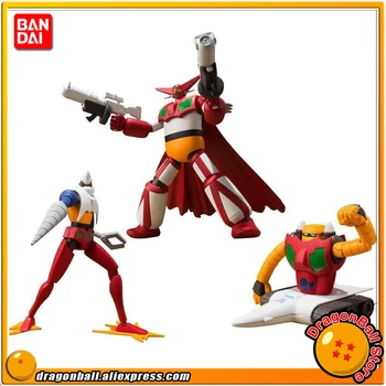 

Anime "True (Change !!) Getter Robot" Original BANDAI SUPER MINIPLA Assembly Action Figure - Vol.1 GETTER 1 2 3 (3 pieces)