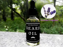 Lavender Fragrance 100% Natural & Organic Beard Conditioner – Leave in Beard Balm for Men 1fl oz