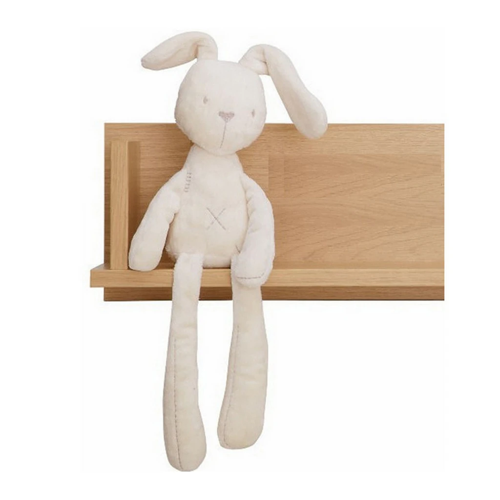MagiDeal Perfect Kids Baby Girls Bed Bedtime Plush Toys Bunny Rabbit Doll Soft Cute Birthday Christmas Gifts Beige 55cm
