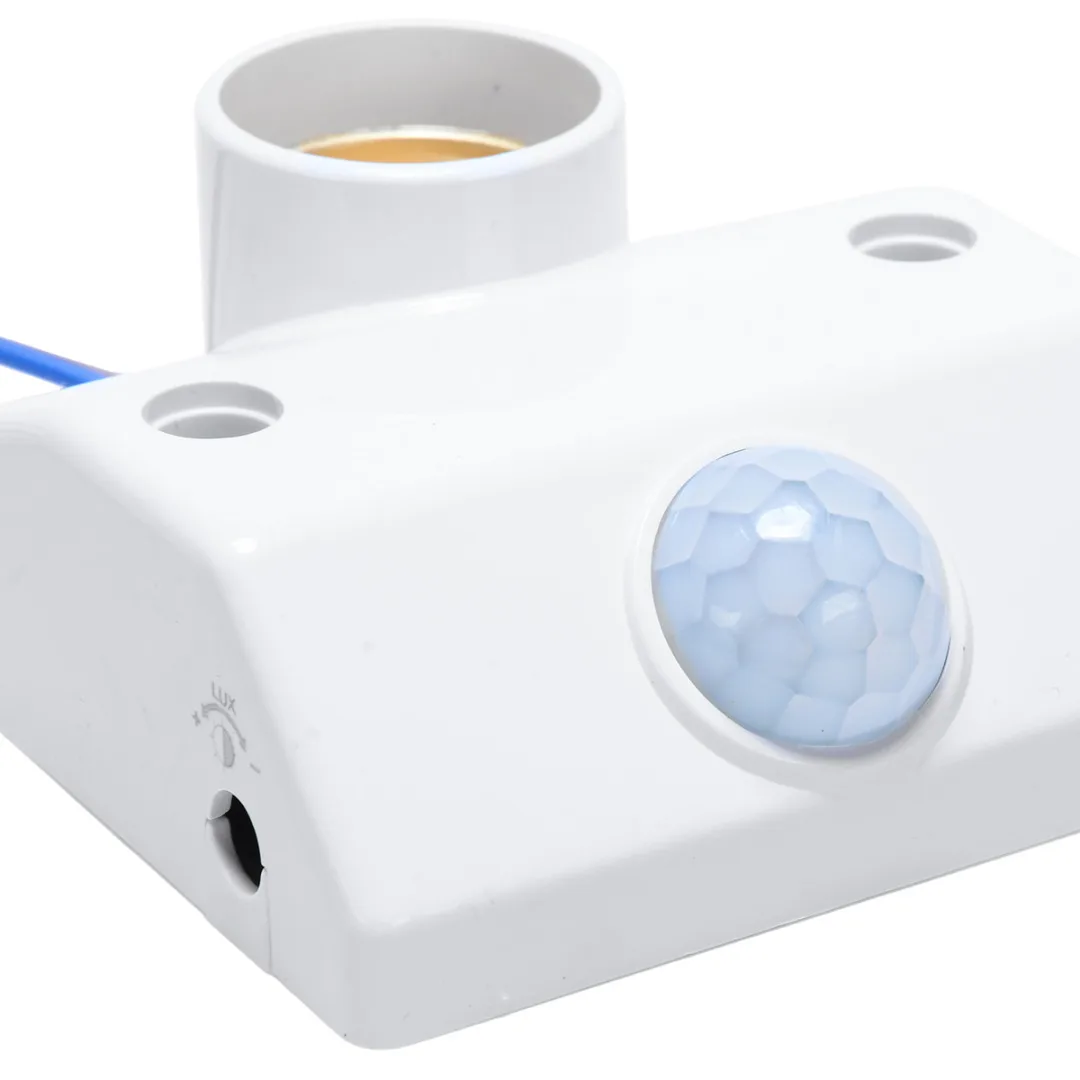 E27 Lamp Base Socket PIR Infrared Motion Sensor LED Light Lamp Holder Motion Sensor Switch for Lamp Socket Switch