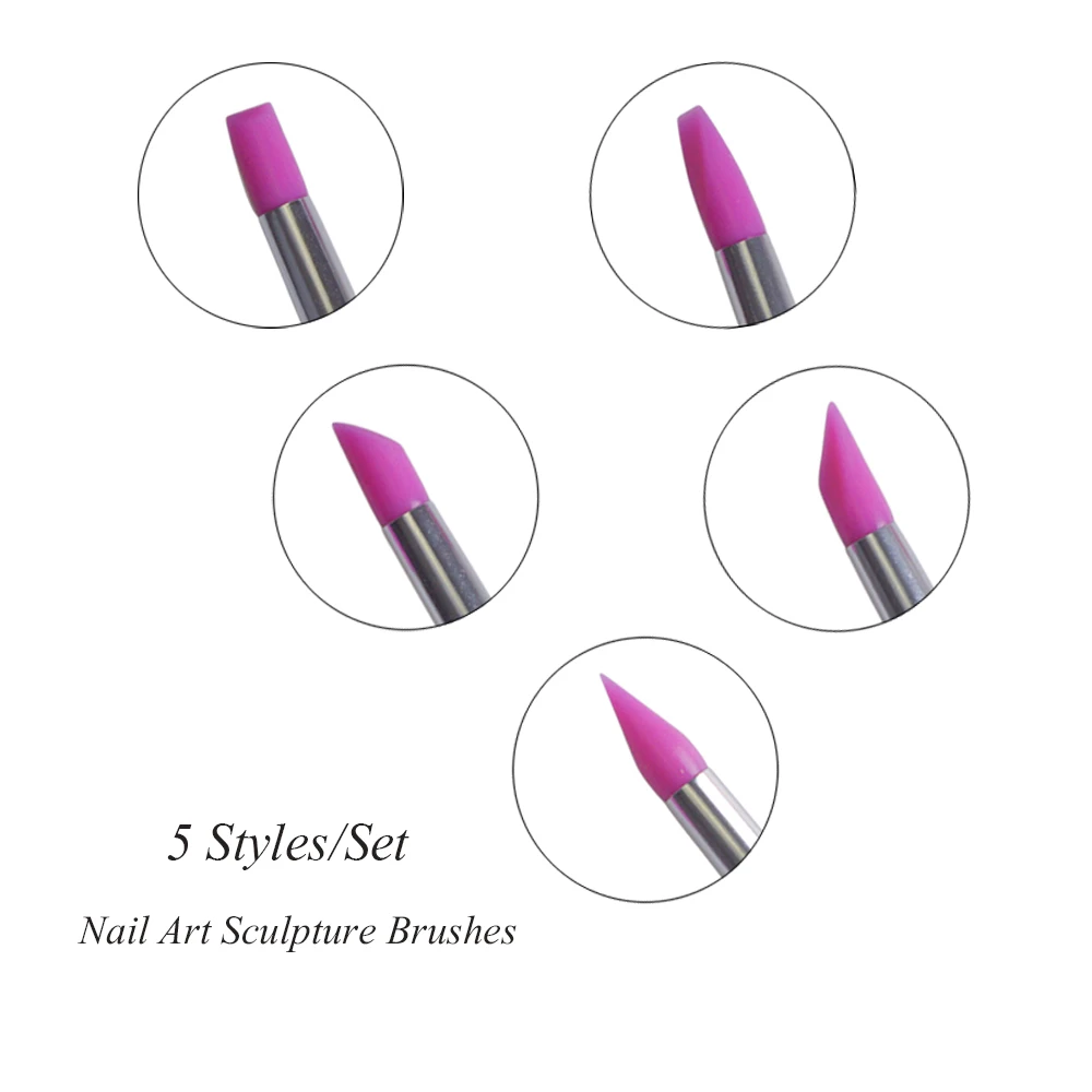 Nail Art Sculpture Pen Brushes