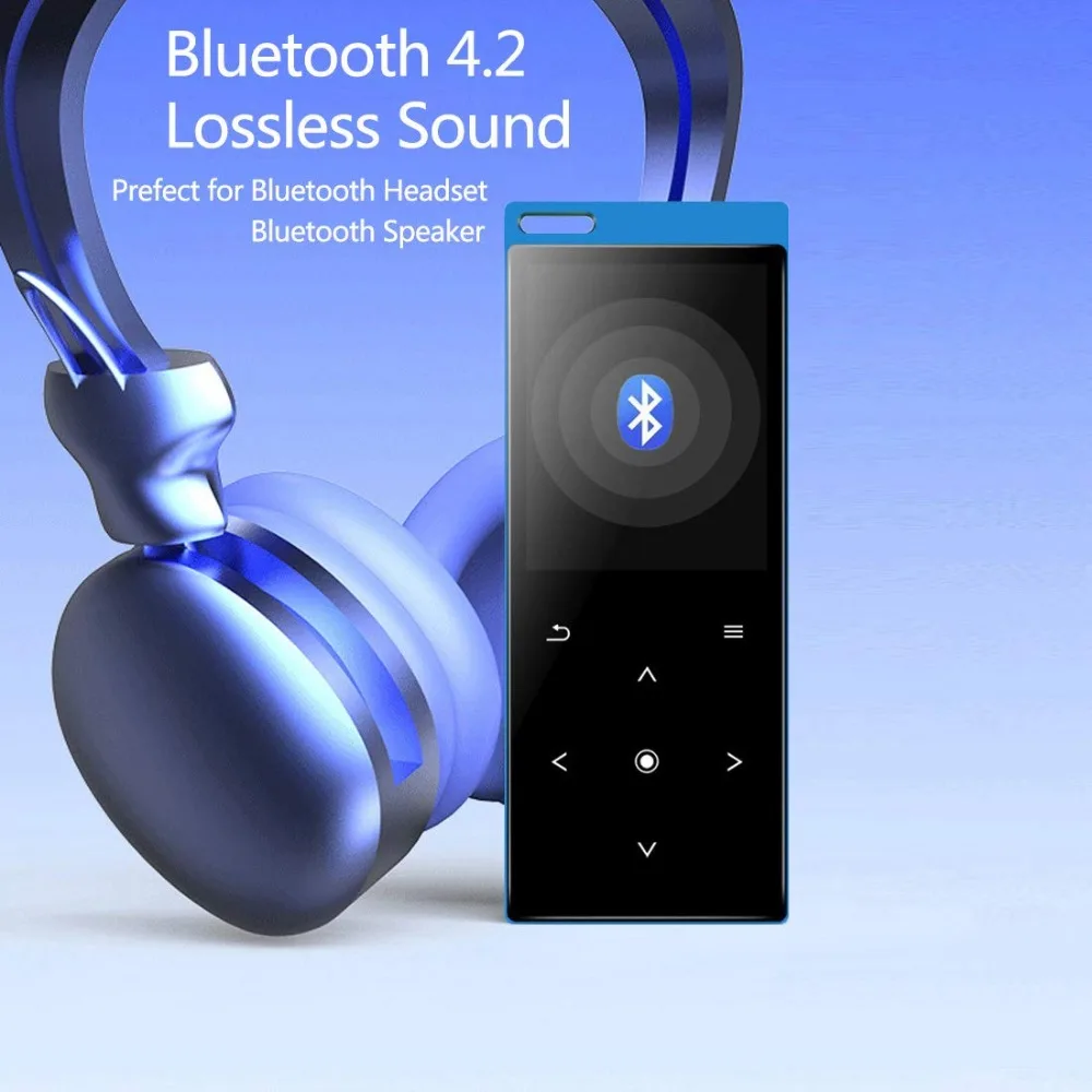 Hi Fi MP3Player с Bluetooth без потерь звук MP3 музыкальные плееры сенсорная кнопка