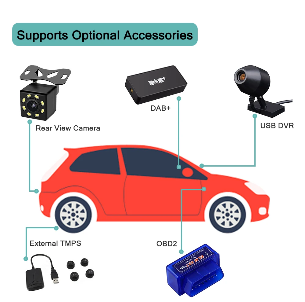 Автомобильный Радио плеер AUTOTOP " 2din Android 9,0 для Nissan/Toyota/Suzuki/Ford, Автомобильный gps навигатор RDS, Wifi, Mirrorlink BT, без DVD