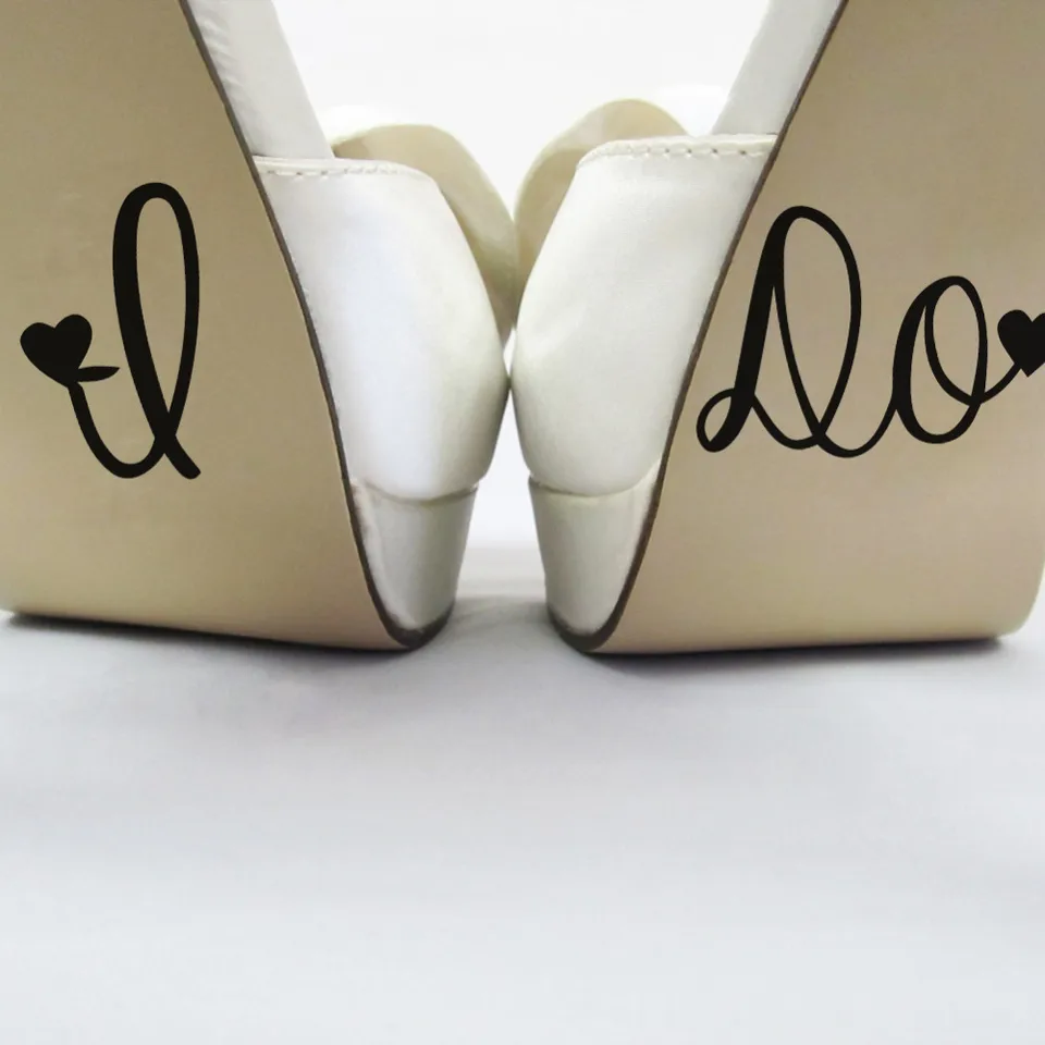 personalised wedding shoes