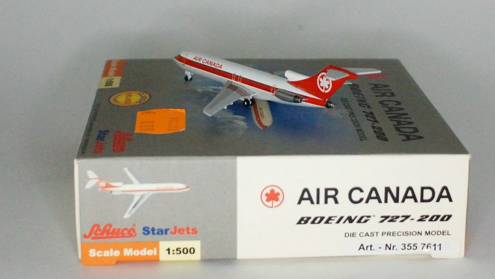 1:500 Air Canada C-GAAQ Boeing 727-233 модель самолета