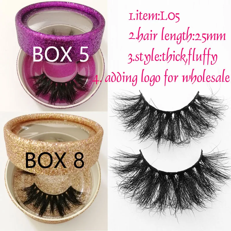 

Dramatic long mink lashes 25mm luxury private label custom package real siberian 3d mink eyelashes personal logo