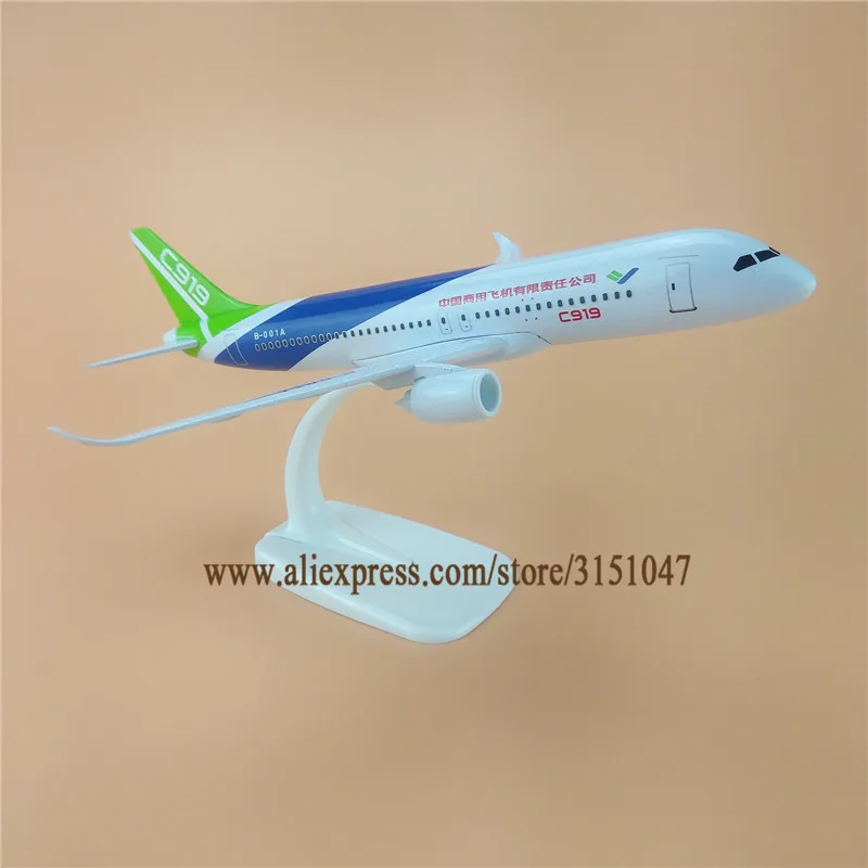 Модель самолета 20 см авиакомпании COMAC C919 Китай|airplane model|airplaneairplane 2 |