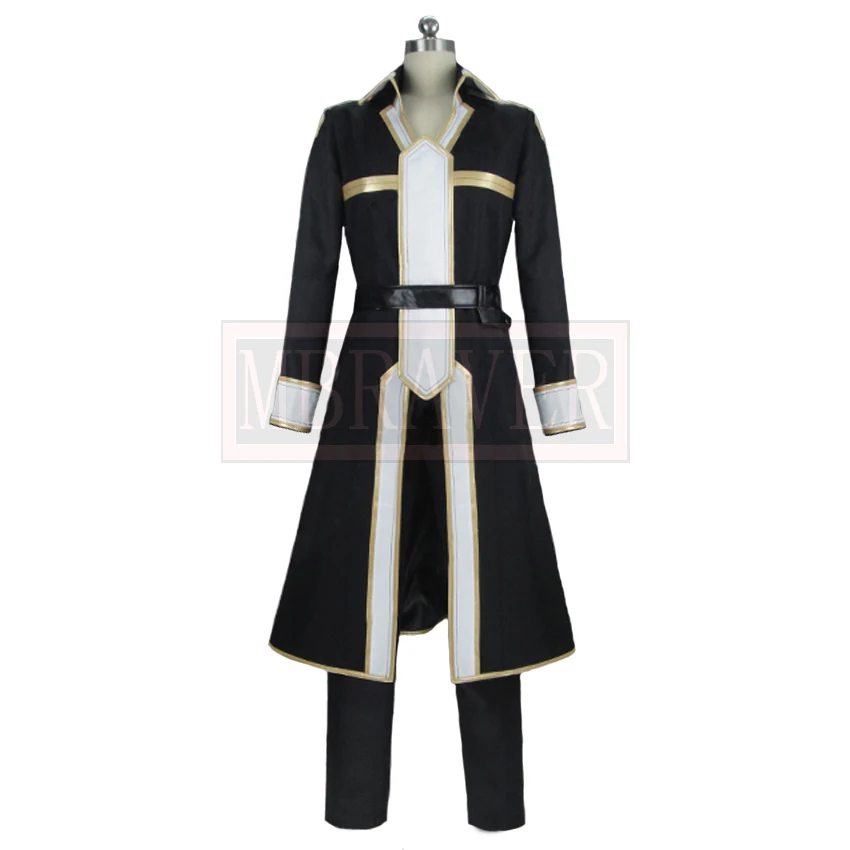 Sword Art Online SAO Kirigaya Kazuto костюм Кирито для косплея вечерние Рождество Хэллоуин на