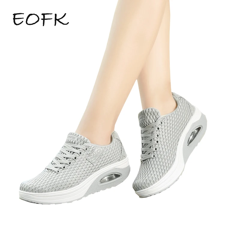 EOFK Women Flat Platform Shoes Woman Casual Fabric Breathable Shoes Lace Up Womens Shoes Light Weight Female Shoes zapatos mujer EOFK Women Flat Platform Shoes Woman Casual Fabric Breathable Shoes Lace Up Womens Shoes Light Weight Female Shoes zapatos mujer