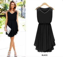 Quality Fashion Chiffon Summer Dress Casual Brand Summer Style Femininas Female Tropical Vestidos De Festa Women Dress