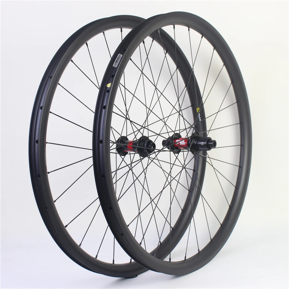 Winowsports J-bent carbon mtb asymmetric wheel 29er XC mountain bike micro spline 12s carbon 29 inch hand build wheel