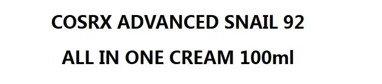 Расширенный улиточный 92 крем, все в одном, 100 мл, крем для лица, уход за кожей, увлажняющий, против морщин, крем для лица, корейская косметика