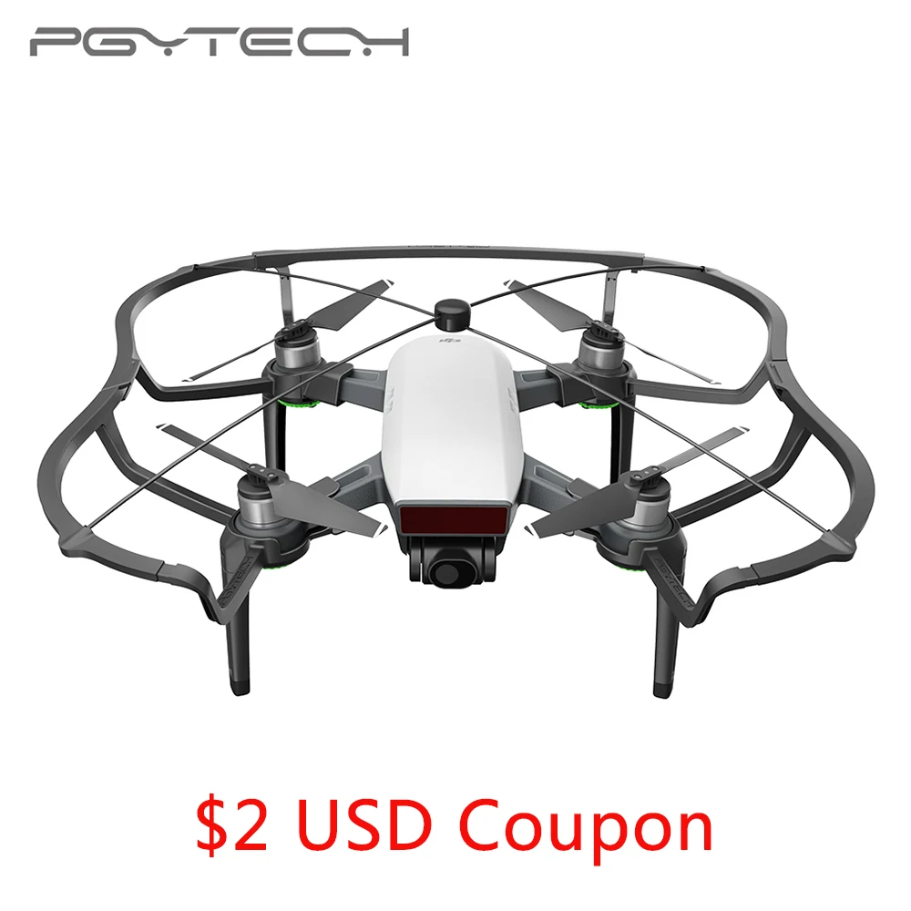 baratas PGYTECH Chegada Nova FAÍSCA Guarda Hélice Riser Kit para DJI Zangão Acessórios Com PC ABS Material
