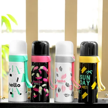 

Free Custom GOLF Vacuum Flasks 304 Stainless Steel Thermos Cup 350ml Drinking Water Mug Children Student Christmas Gift