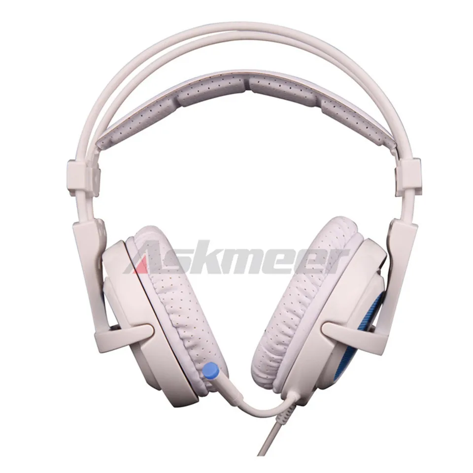 Sades A6 Computer Gaming Headphones 7.1 Surround Sound Stereo Over Ear Game Headset with Mic Breathing LED Lights for PC Gamer (7)