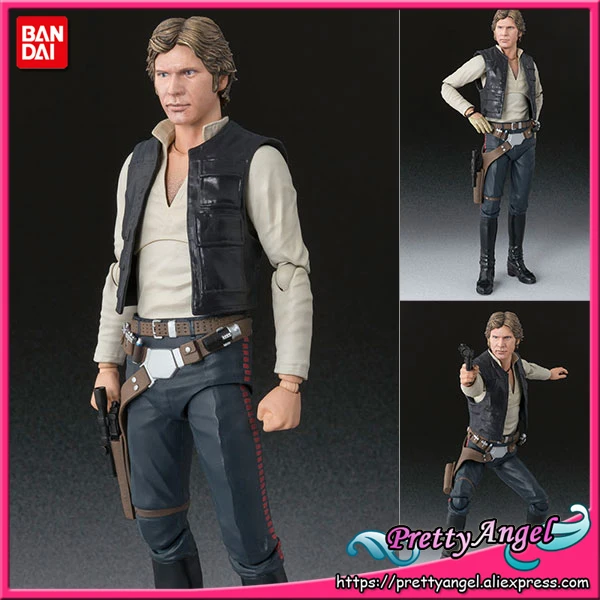 

PrettyAngel - Genuine Bandai Tamashii Nations S.H.Figuarts SHF Han Solo Action Figure