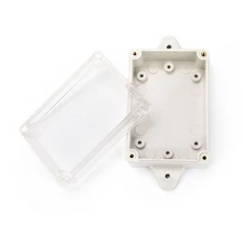 Small Electronics Enclosure Plastic Enclosure Waterproof Junction Box Switch Box DIY PLC Project Box IP65 83*58*33mm 1pc