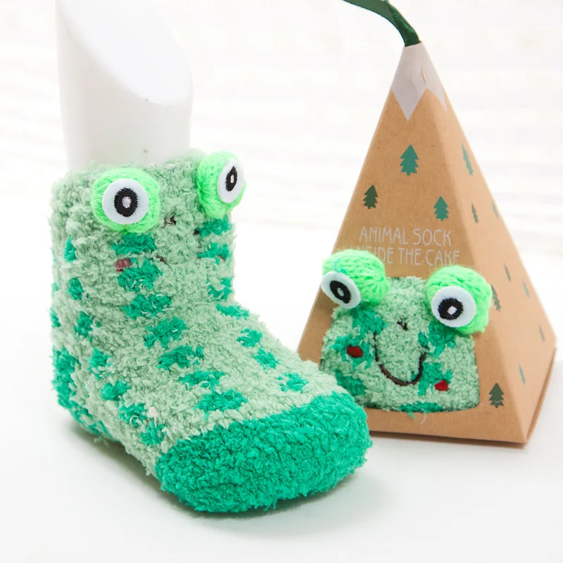 Детские носки-башмачки с изображением животных, 2 шт. носки для младенцев платье-тапочки для малышей короткие носки для малышей от 0 до 36 месяцев, носки для новорожденных