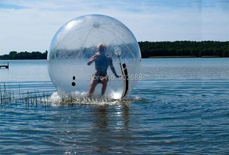 Водные прогулки zorb 2 м ПВХ надувные TIZIP w/Воздуходувы пузырь Бассейны цвет небесно-синий 1.0 мм ТПУ