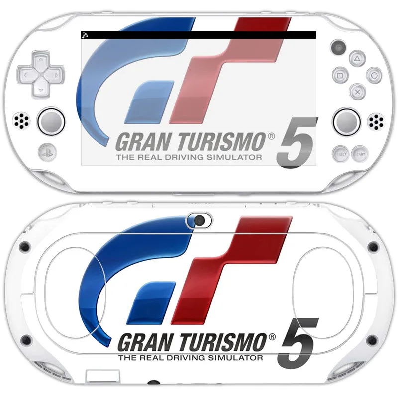 Виниловая наклейка Gran Turismo Sport & GT Защитная пленка для Sony PlayStation PSvita 2000 PSv наклейки