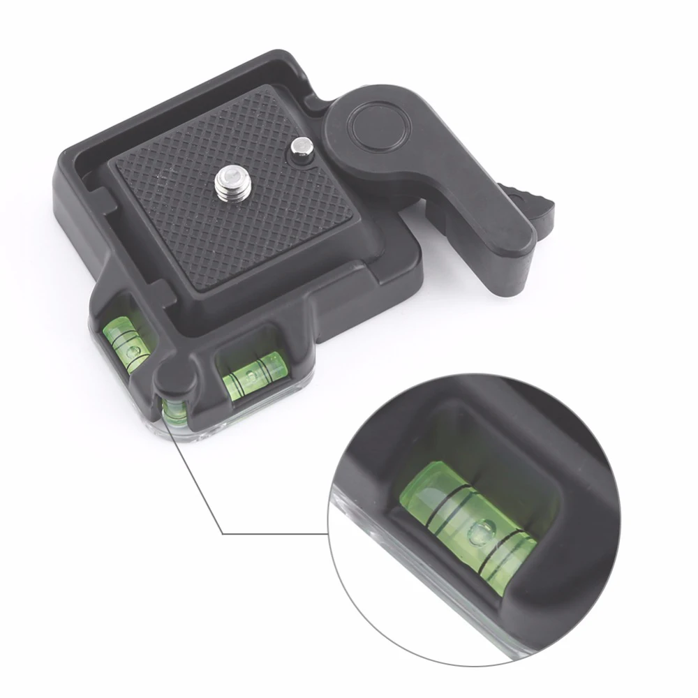 

Universal Aluminum Alloy Quick Release Plate Adaptor for Tripod Base Bracket for Canon Nikon Sony DSLR Cameras