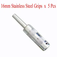 16 мм тату из нержавеющей стали Ручка с задней стволовой татуировки ручки поставка 302-0