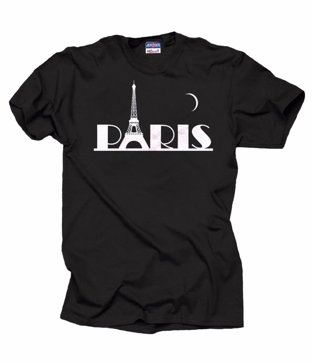Paris T Shirt France Romantic City Tee Shirt Men 2019 Brand Clothing ...