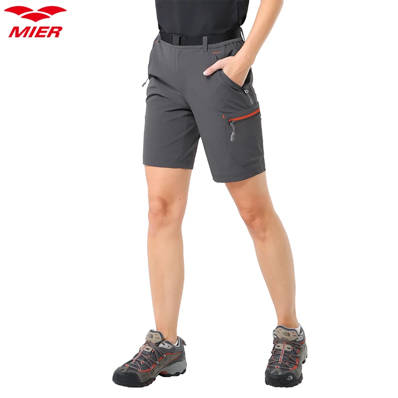 MIER Mens Quick Dry Hiking Shorts Lightweight Cargo Shorts with 6 Pockets Stretchy Water Resistant MIER Mens Quick Dry Hiking Shorts Lightweight Cargo Shorts with 6 Pockets Stretchy Water Resistant