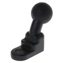 Motorcycle Black Phone GPS Holder Mounts Fixed Ball Holder Isolate Dampens Shock Base With 10mm Hole Motobike Accessories