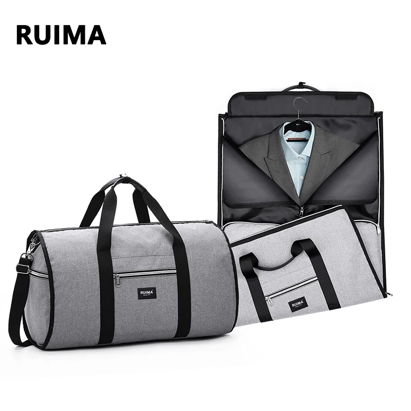 2019 Mens Travel Packing Cubes Business Trip Women Weekend Luggage Pack Male Waterproof Foldable Sports Bags | Багаж и сумки