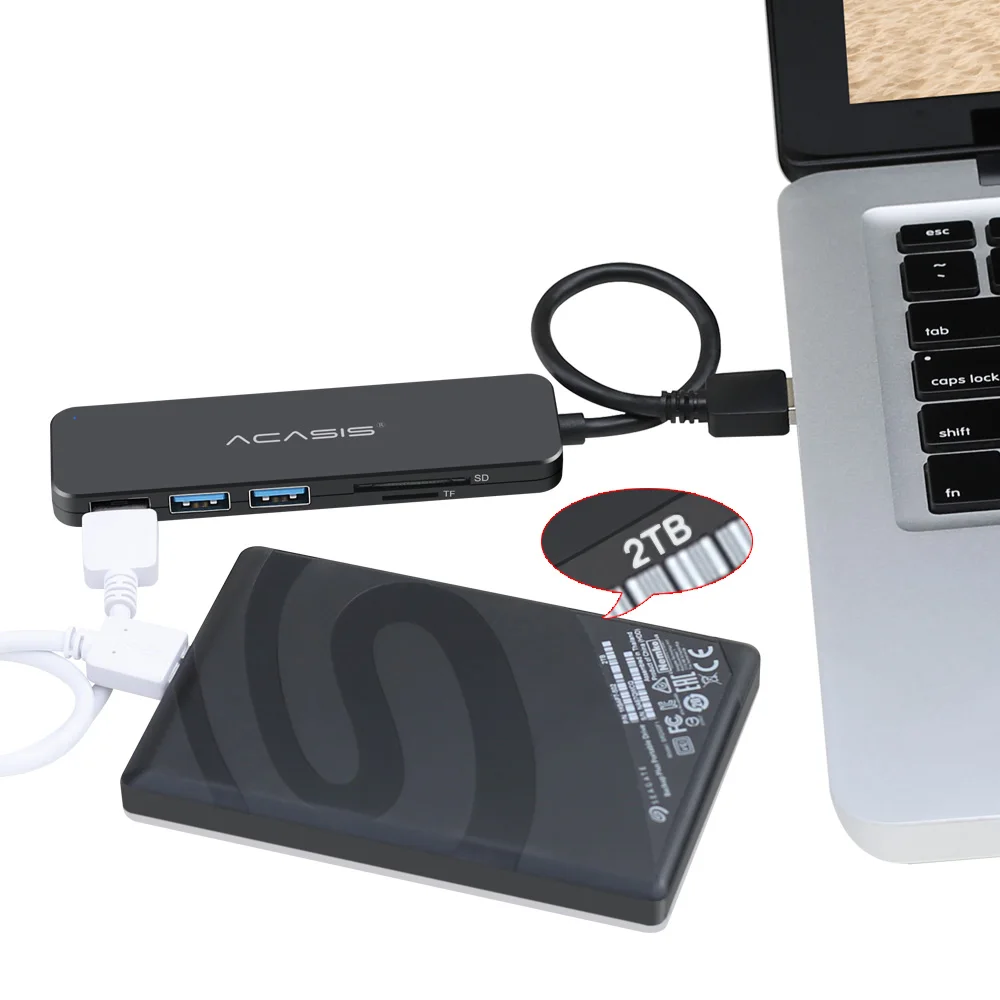 Usb-хаб с кардридером 3 порта Usb 3,0 концентратор разветвитель Usb 3,0 кардридер Sd Micro Sd Tf Для Imac аксессуары для ноутбуков usb-хаб