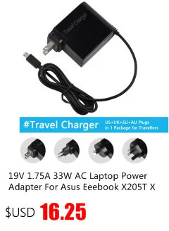 12V 3.6A Universal Tablet Power Adapter Charger Carregador Portatil with 8 Frequent Used Connectors Tips US EU Plug