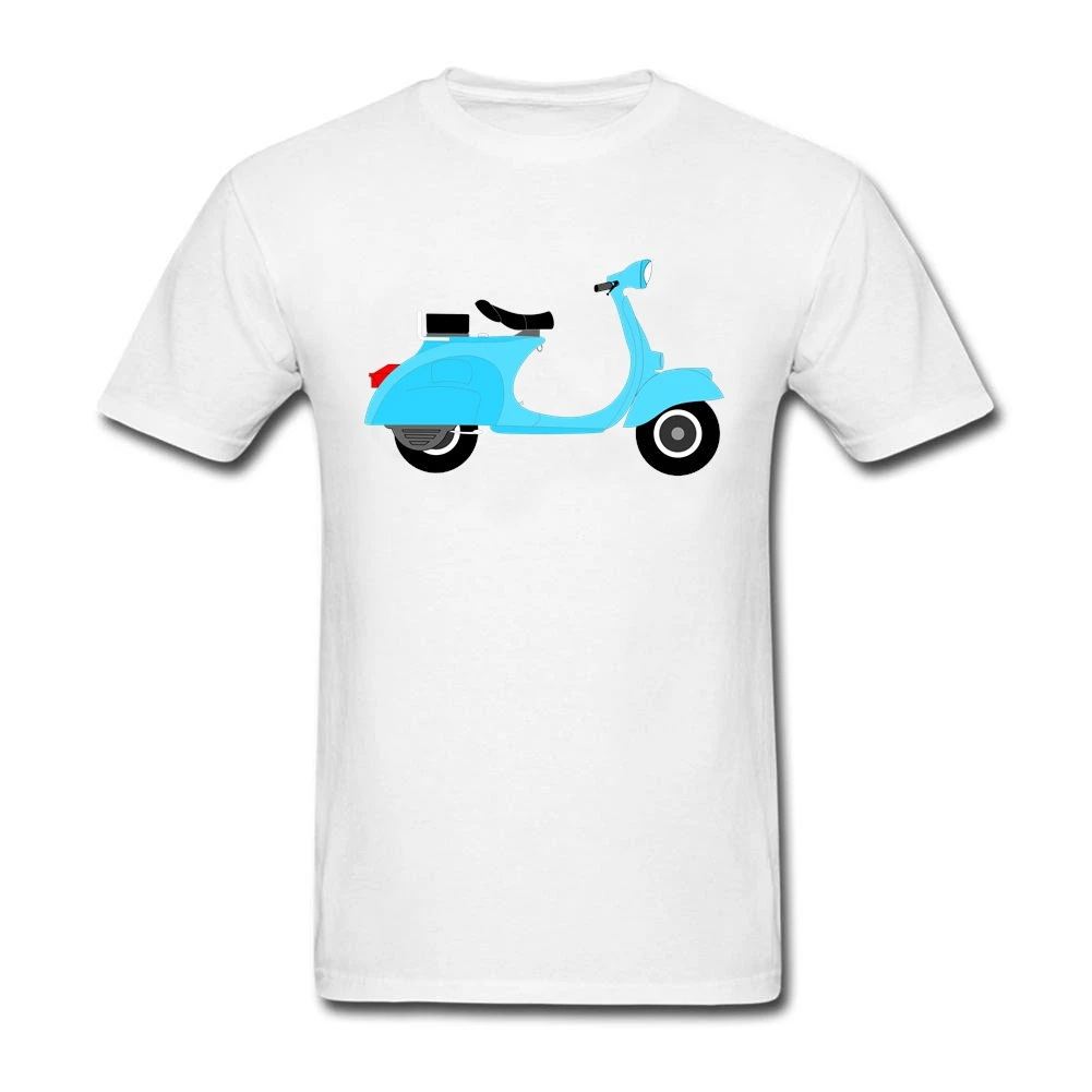 Vespa футболка для подростков Новое поступление простые футболки крутая по