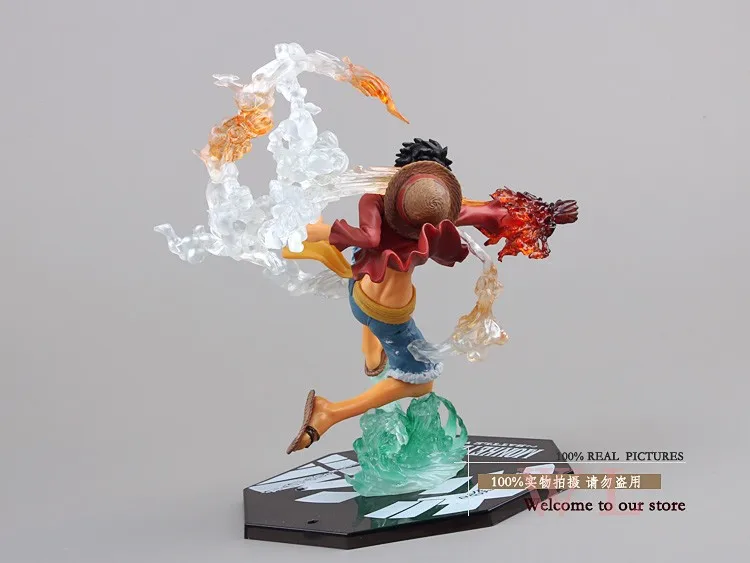 " one piece Monkey D Luffy Battle Ver. В штучной упаковке ПВХ фигурка Коллекция Модель игрушки подарок OPFG228