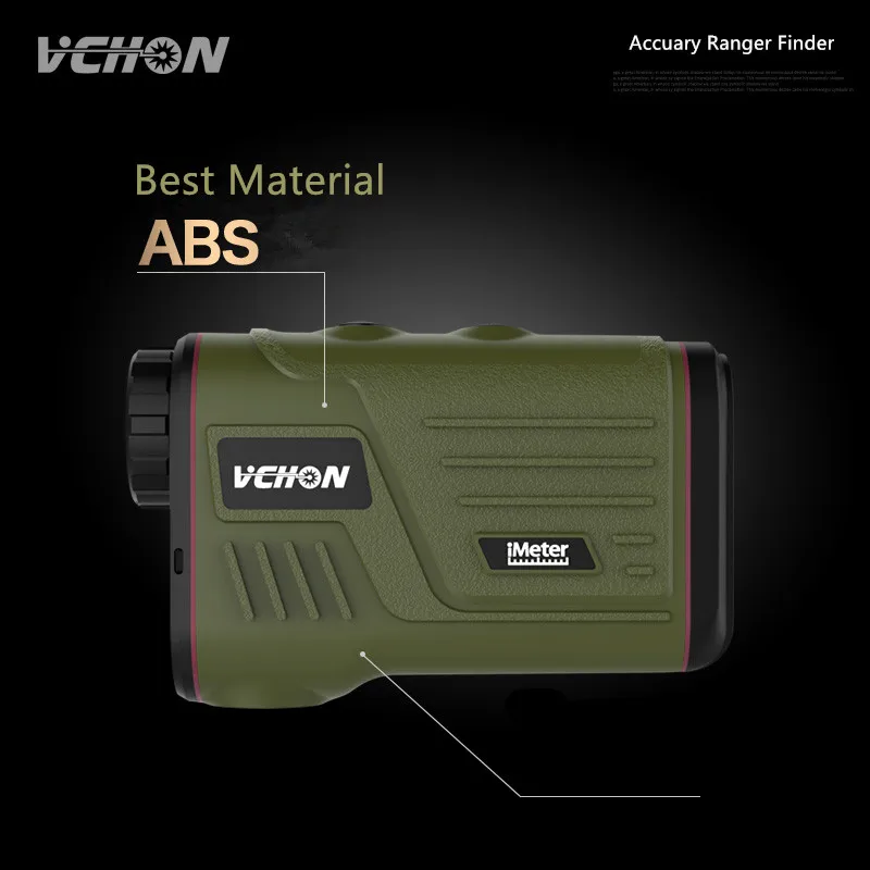 Vchon 1200 м 600 Multifunction 6x Laser Range Finder телескоп угол охота расстояние Гольф дальномер для