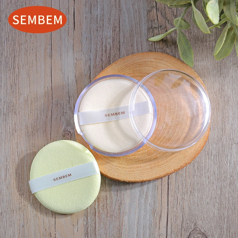 SEMBEM 2 шт. косметический спонж для макияжа Мягкая женская портативная