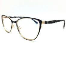 ST0008 Ann Defee оптическая металлическая оправа для очков для женщин очки по рецепту очки полная Рамка обод очки