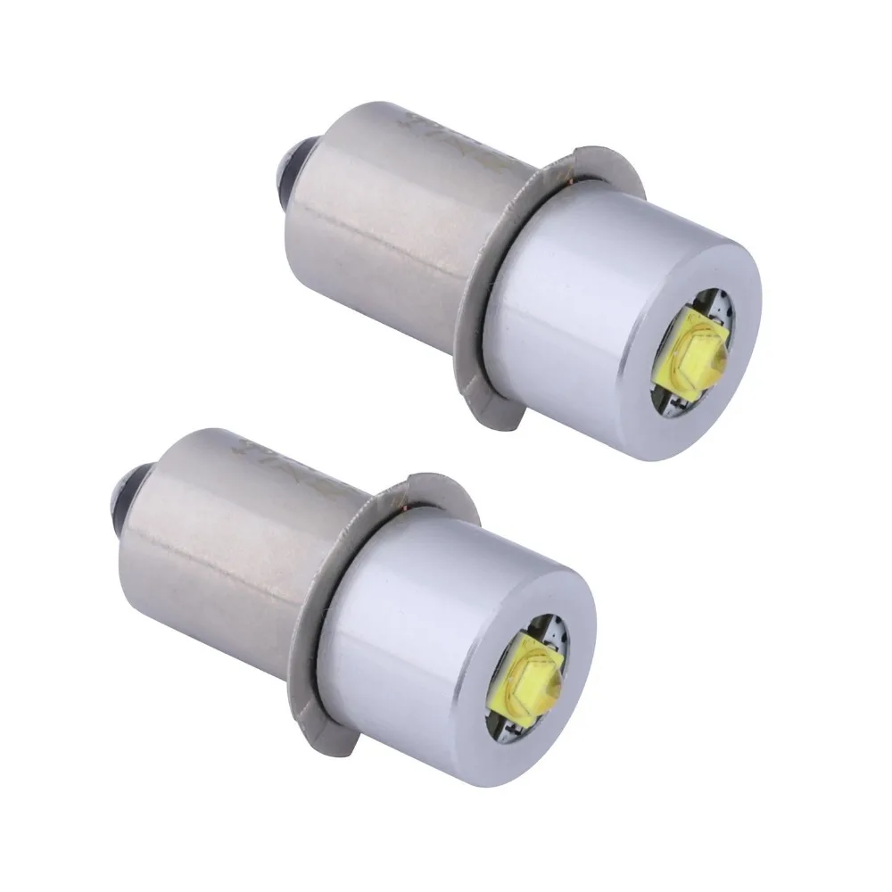 2個p13 5sベースpr2ハイパワーledマグライトのための電球をアップグレード 交換電球led変換キットfot C D懐中電灯トーチ Led バルブ チューブ Aliexpress