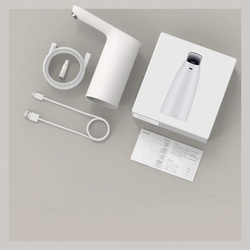 

Rechargeable Wireless Electric Dispenser ABS plastic shell Electronic Touch Switch Water Bottle With USB for Office Home