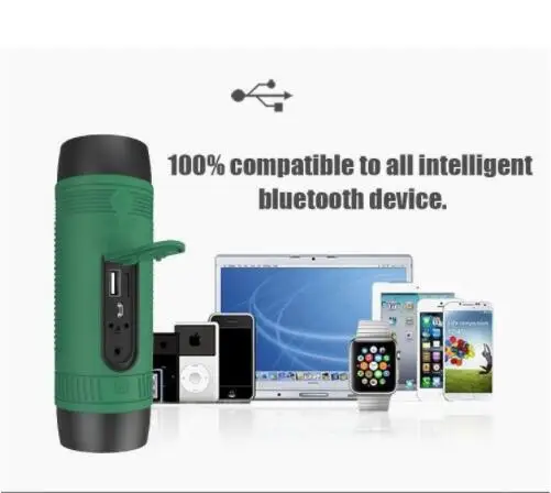 Zealot S1 Bluetooth динамик для наружного велосипеда портативный сабвуфер бас