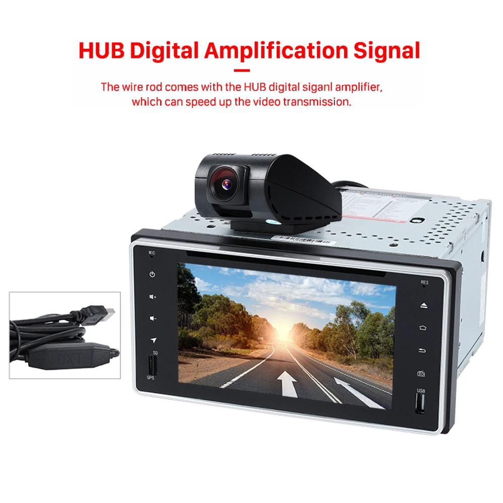 Универсальный " 2din Android 7,1 Автомобильный dvd Радио Bluetooth Стерео gps Авторадио 1080P SWC Touch RDS FM AM Mirror Link DVR dash камера