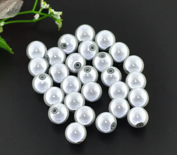 

100-500PCs Multiple styles Color Acrylic Round Ball Spacer Beads For Chain Jewelry Making DIY Accessories Handicrafts Random Mix