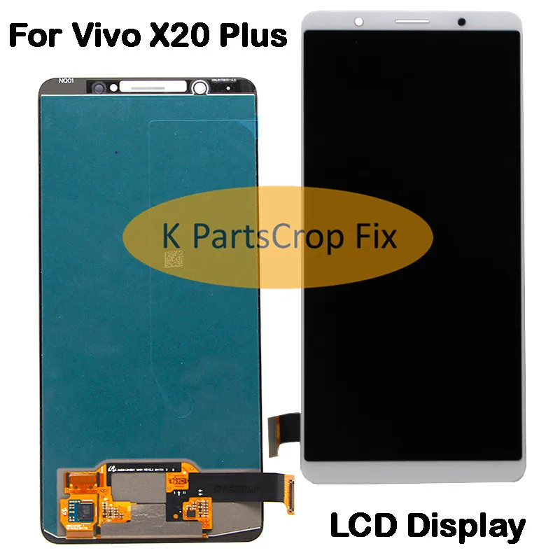 

6.45'' For Vivo X20 plus X 20 plus full LCD display with touch screen digitizer Assembly replacement v20 plus free shipping+tool