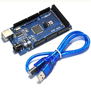 

ShenzhenMaker MEGA2560 MEGA 2560 R3 (ATmega2560-16AU CH340G) AVR USB board(Optional cable or not)