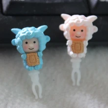 20 шт./партия, милые печенья, овцы, Пылезащитная заглушка для сотового телефона, iphone, xiaomi, htc/kpop, kawaii, мультяшный колпачок для наушников